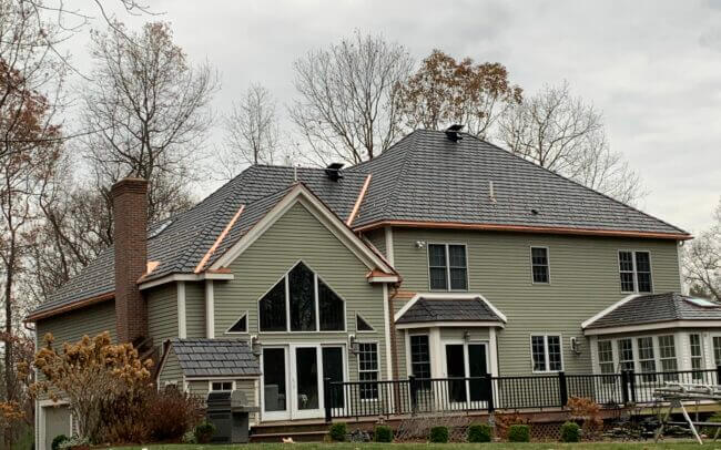 Copper Gutters