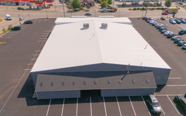 commercial roof replacement